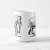 Zware Kruisarcering Olifant Koffiemok (Center)