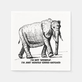 Zware Kruisarcering Olifant Servet