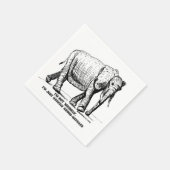 Zware Kruisarcering Olifant Servet (Hoek)