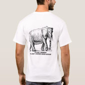 Zware Kruisarcering Olifant T-shirt (Achterkant)