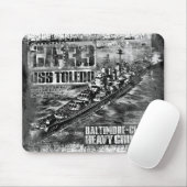 Zware kruiser Toledo Muismat (Met muis)