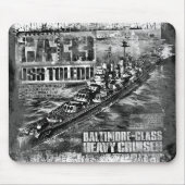 Zware kruiser Toledo Muismat (Voorkant)