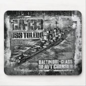 Zware kruiser Toledo Muismat (Voorkant)