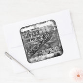 Zware kruiser Toledo Square Sticker (Envelop)