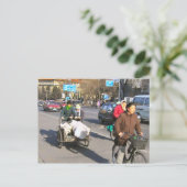 Zware lading briefkaart (Staand voorkant)