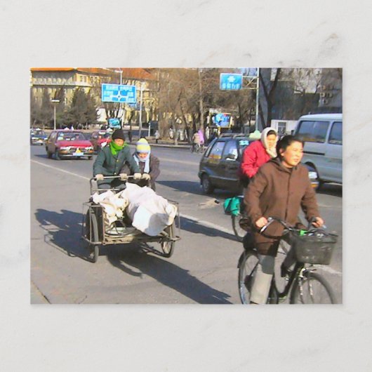 Zware lading briefkaart (Voorkant)