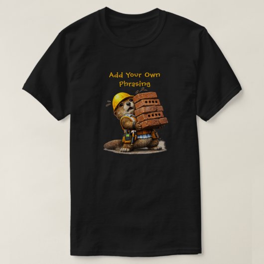 "Zware Last" T-shirt (Design voorkant)