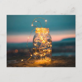 Zware lichten Jar, Kerstmis, Dank u, zomer Feestdagenkaart