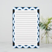 Zware Lijsten Briefpapier (Staand voorkant)