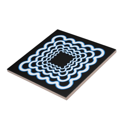 Zware Lijsten Tegeltje (Zijkant)