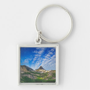 Zware loper en Reynolds Mountain 's ochtends Sleutelhanger