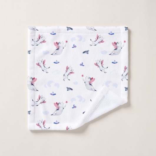 Zware luchtkasten bad handdoek (Wasdoekje)