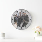 Zware machine met lampen grote klok (Huis)