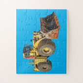 Zware machine Puzzle Legpuzzel (Verticaal)