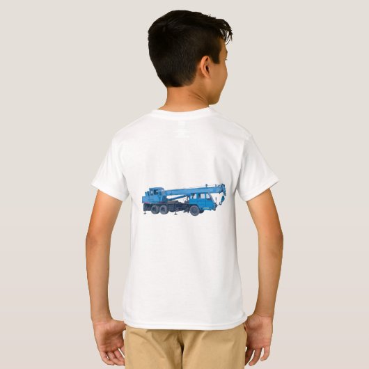 Zware Machinery Boy-T-Shirt T-shirt (Achterkant volledig)
