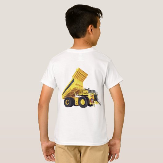 Zware Machinery Boy-T-Shirt T-shirt (Achterkant volledig)