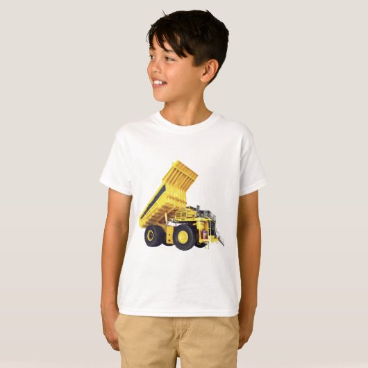 Zware Machinery Boy-T-Shirt T-shirt (Voorkant volledig)