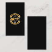 zware machines voor de bouw van bulldozers visitekaartje (Voorkant / Achterkant)