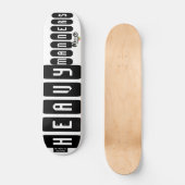 ZWARE MANIEREN Skateboard (Voorkant)