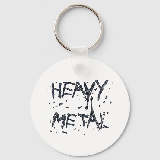 ZWARE METAAL SLEUTELHANGER (Voorkant)