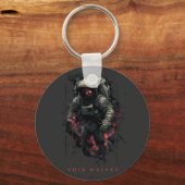 Zware Metaal Void Walker Ruimtevaarder Sleutelhanger (Voorkant)