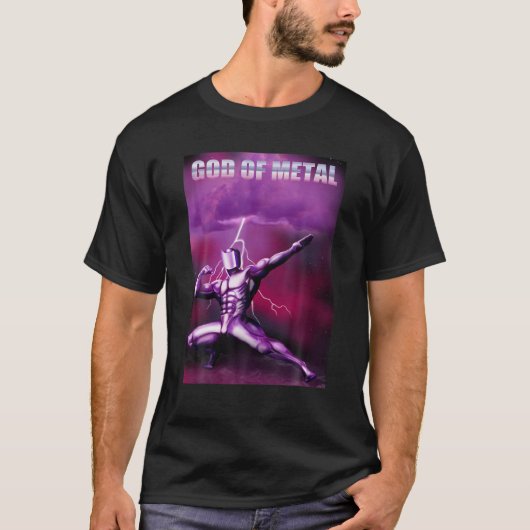 Zware Metal Fantasie T-shirt (Voorkant)