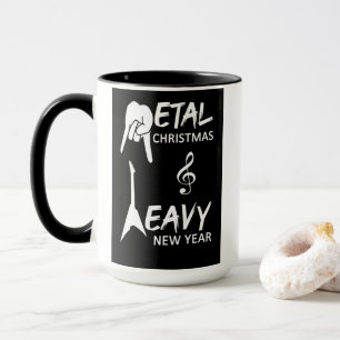 Zware Metal Kerstmug Mok