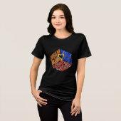 Zware Metal Rockband Tour T-Shirt (Voorkant volledig)