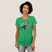 Zware Metal Schedels T-shirt (Voorkant volledig)