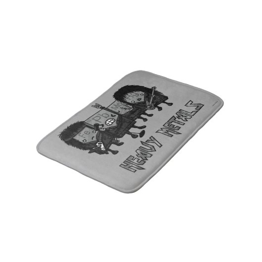 Zware metalen badmat (Gekanteld)