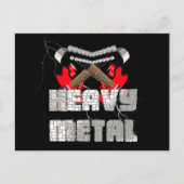 Zware metalen briefkaart (Voorkant)