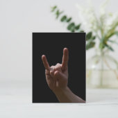 zware metalen briefkaart (Staand voorkant)