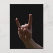 zware metalen briefkaart (Voorkant)