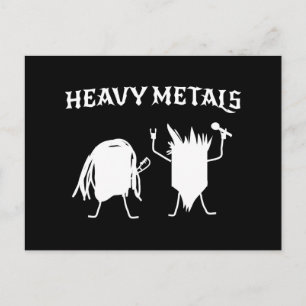 Zware metalen briefkaart