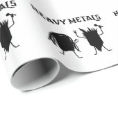 Zware metalen cadeaupapier (Rol Hoek)