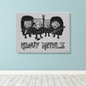 Zware metalen canvas afdruk (Insitu (Houten vloer))