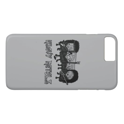 Zware metalen Case-Mate iPhone case (Achterkant (Horizontaal))