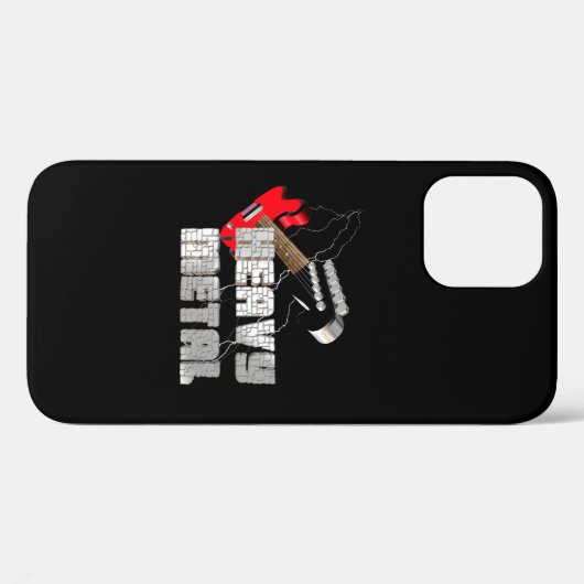 Zware metalen Case-Mate iPhone case (Achterkant (horizontaal))