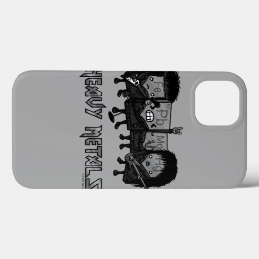 Zware metalen Case-Mate iPhone case (Achterkant (horizontaal))