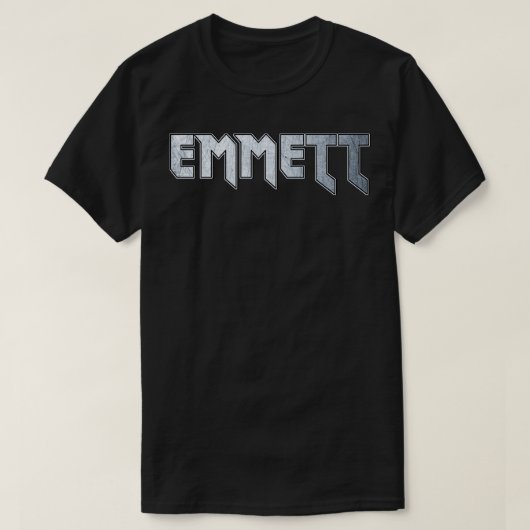 Zware metalen Emmett T-shirt (Design voorkant)