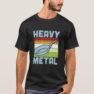 Zware metalen gier met de klok mee t-shirt