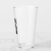 Zware Metalen Halloween Kerkhof Vectorontwerp_1 Glas (Links)