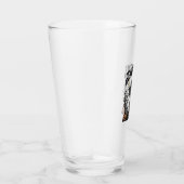 Zware Metalen Halloween Kerkhof Vectorontwerp_1 Glas (Rechts)