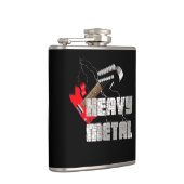 Zware metalen heupfles (Rechts)