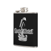 Zware metalen heupfles (Links)