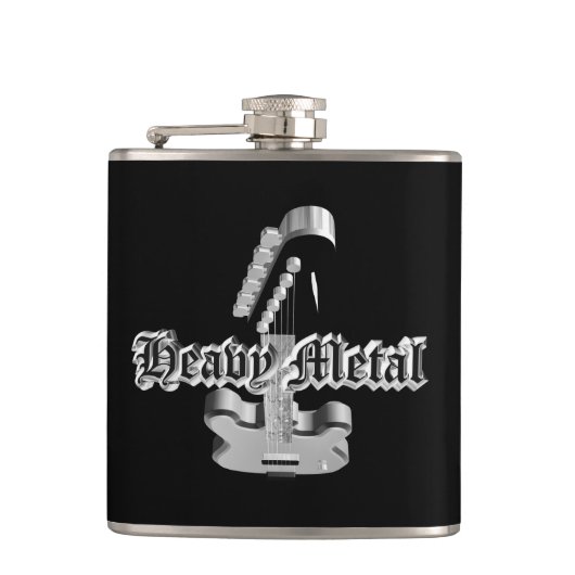 Zware metalen heupfles (Voorkant)