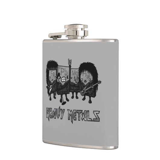 Zware metalen heupfles (Links)