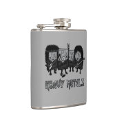 Zware metalen heupfles (Rechts)