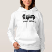 Zware metalen hoodie (Voorkant)