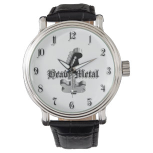 Zware metalen horloge